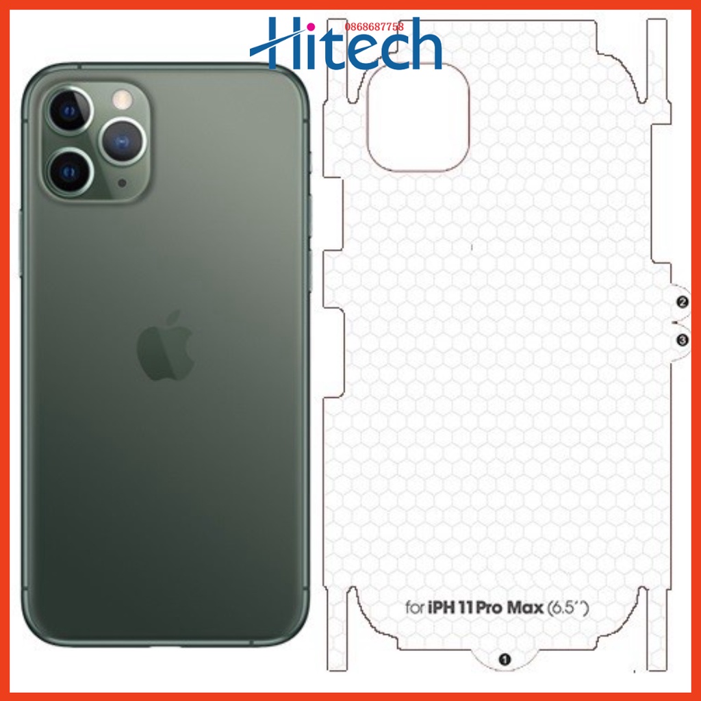 Miếng dán PPF mặt sau - tặng phụ kiện 6/6s/6plus/7/8/7plus/8plus/x/xs/xs max/11/11promax/12/12promax - tăgnj giấy lau