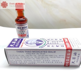 Dầu nóng Thiên Thảo - Lọ 10ml