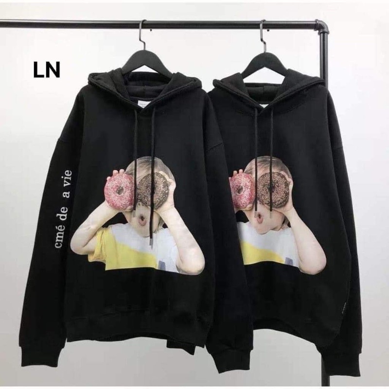Áo hoodie em bé bánh LN12