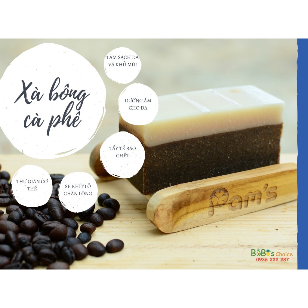 Xà Bông Thiên Nhiên Cà Phê Tẩy Tế Bào Chết 💖𝑭𝑹𝑬𝑬𝑺𝑯𝑰𝑷 💖Pơ Lang Bánh 100gr | BigBuy360 - bigbuy360.vn