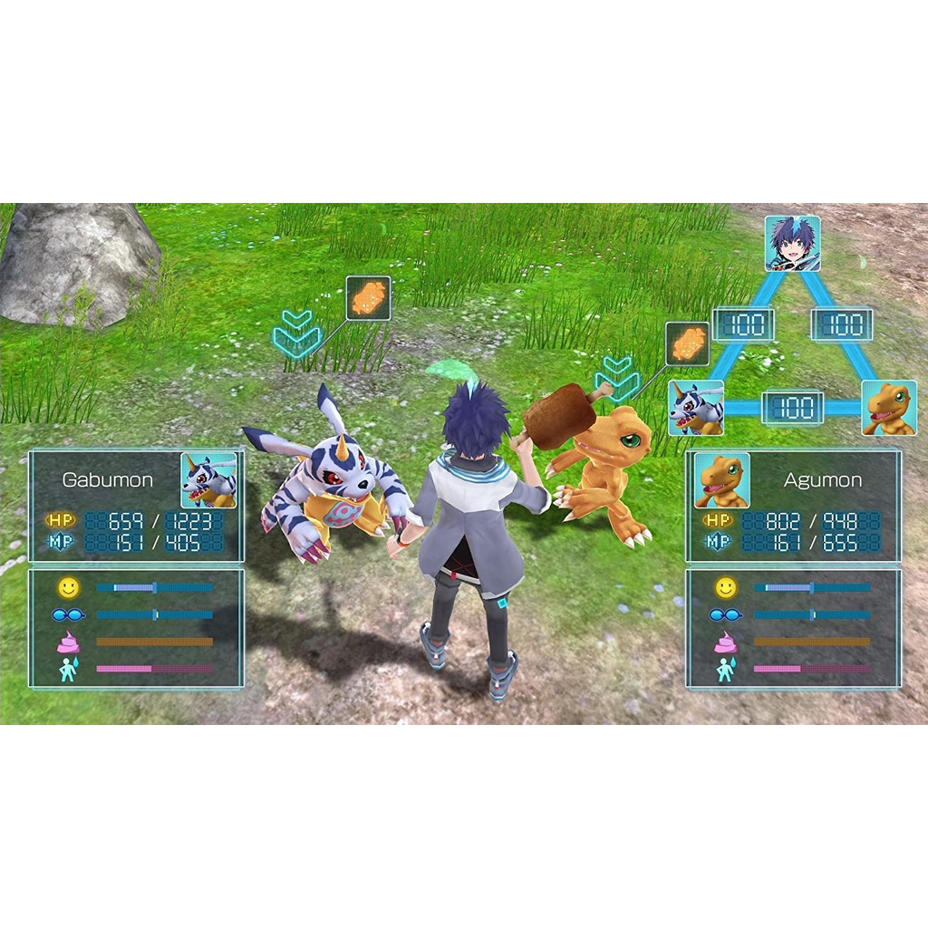 Đĩa Game PS4 - Digimon World: Next Order Hệ US