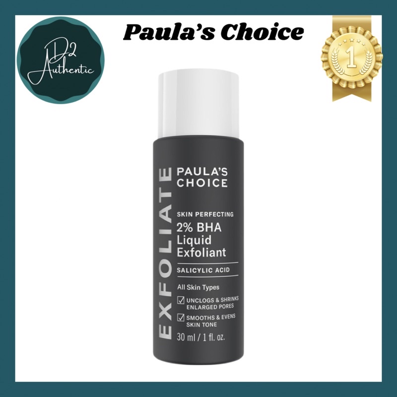 Dung Dịch Loại Bỏ Tế Bào Chết Paula's Choice Skin Perfecting 2% BHA Liquid Exfoliant 118ml và 30ml