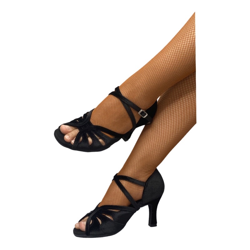 GIÀY KHIÊU VŨ BƠ GIÀY KHIÊU VŨ LATIN NHUNG ÊM, VŨNG CHẮC bảo hành trọn đời XK010N