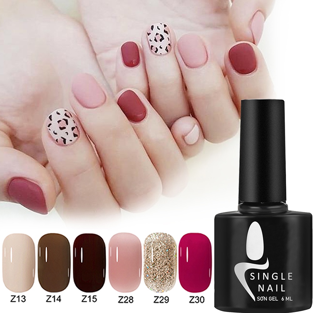 Bộ sơn gel 48 màu sơn gel sáng bóng sơn single nail  sơn móng tay đẹp bảng màu hiện đại Tặng kèm sơn Top base Tặng gift
