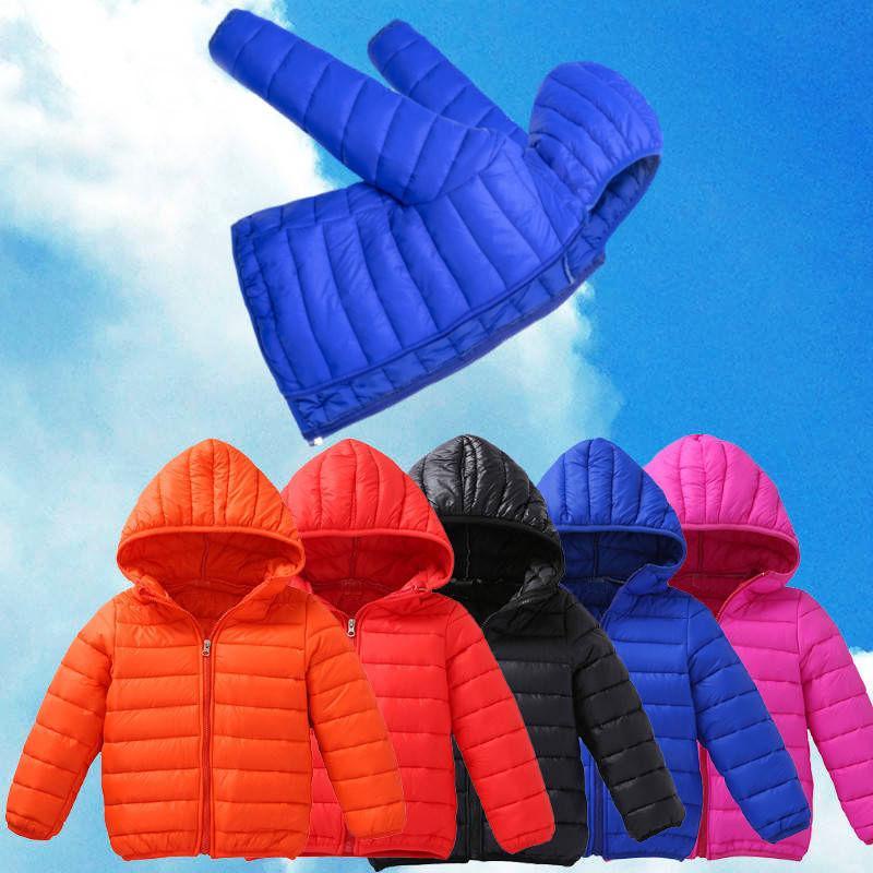 Áo Khoác Phao Cotton Mỏng Nhẹ Giữ Ấm Mùa Thu Và Mùa Đông Kiểu Hàn Quốc Mới Cho Bé Trai Bé Gái