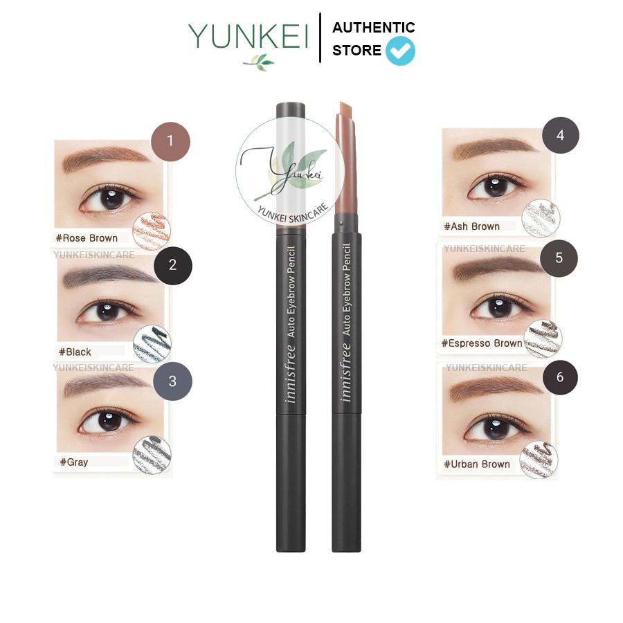 Chì kẻ mày innisfree Auto Eyebrown Pencil