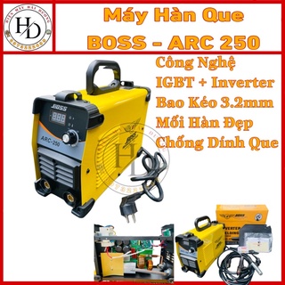 Máy hàn điện tử,máy hàn que boss - arc 250 nhật | công nghệ inverter + igbt