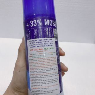 Bọt Cạo Râu VI-JOHN Trà Xanh 400ml