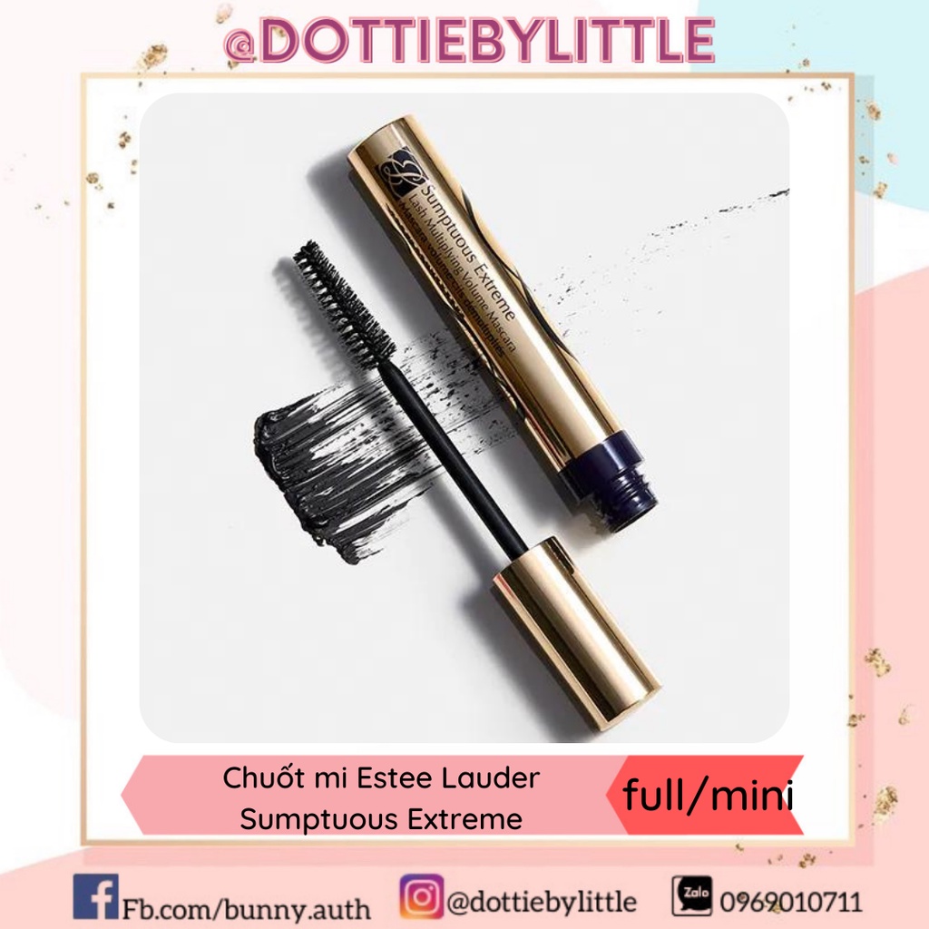 [BILL US] Chuốt dài cong mi Estee Lauder Sumptuous Extreme Mascara