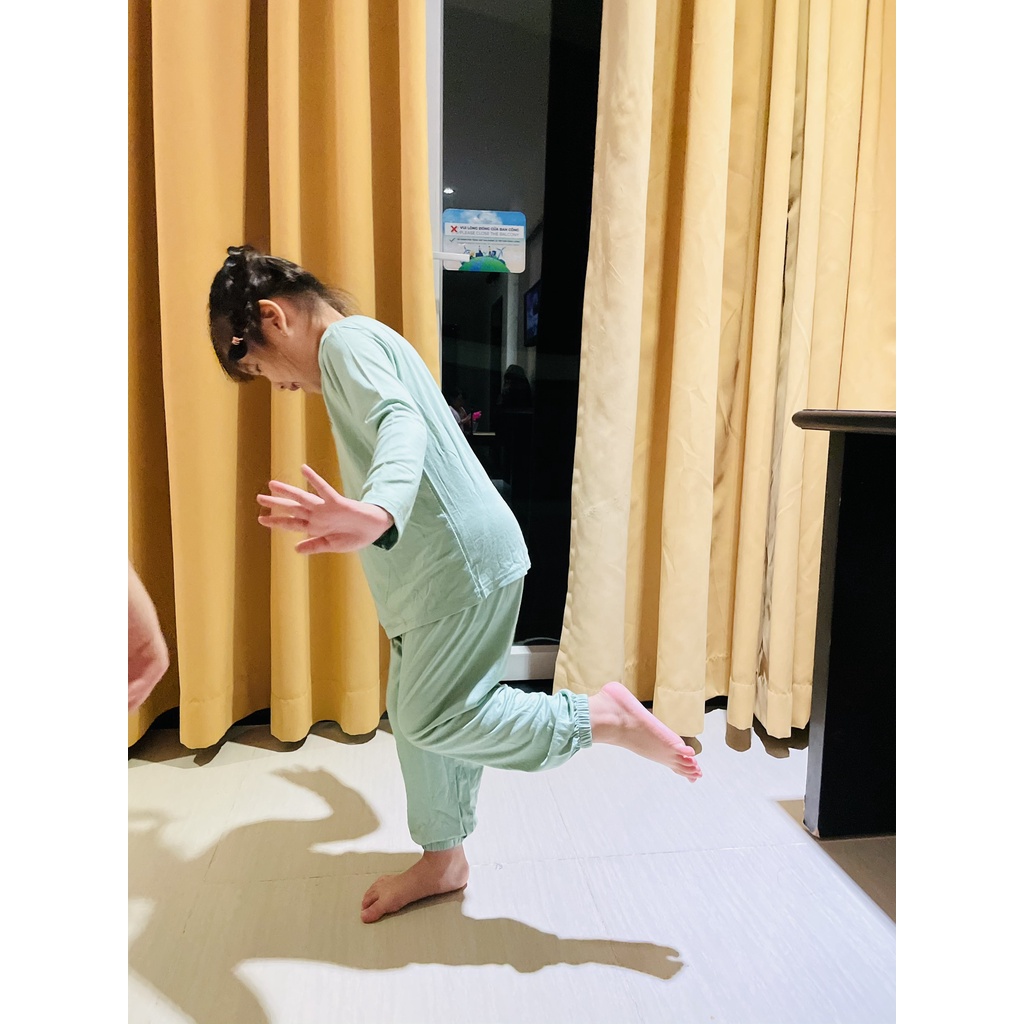 FULLSIZE 9 - 30kg bộ dài tay thun lạnh Minky-mom CANA'S loại 1 cho bé cực dễ thương
