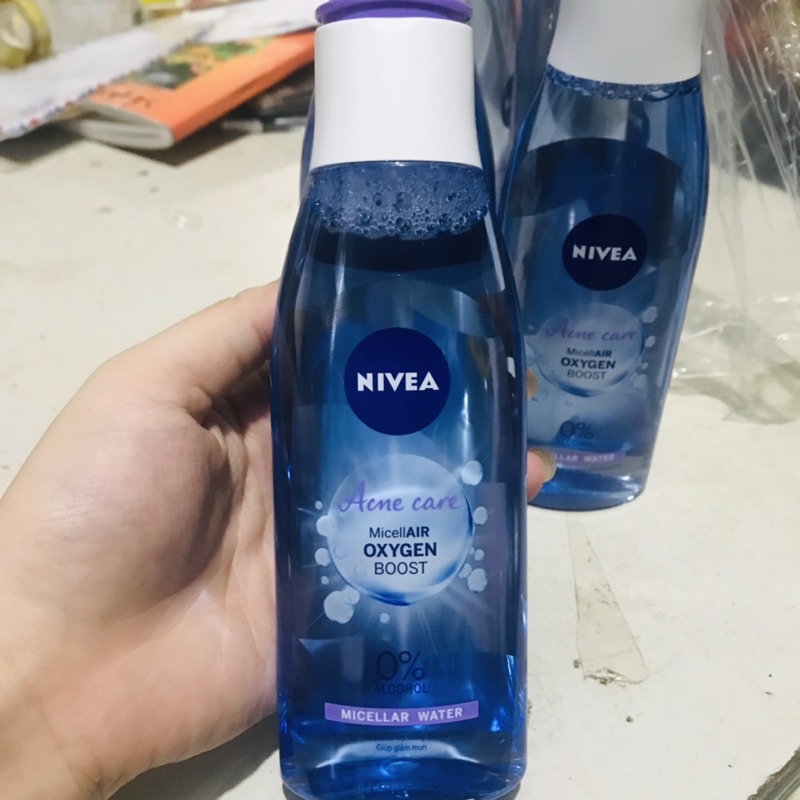 Nước tẩy trang Nivea cho da mụn Acne Care Makeup Clear Micellar Water 200ml