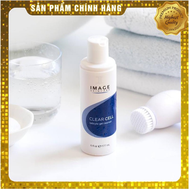 Gel Rửa Mặt ⚡ HÀNG AUTH ⚡ Gel Rửa Mặt Sạch nhờn - CLEARCELL Salicylic Gel Cleanser Image skincare 177ml | BigBuy360 - bigbuy360.vn