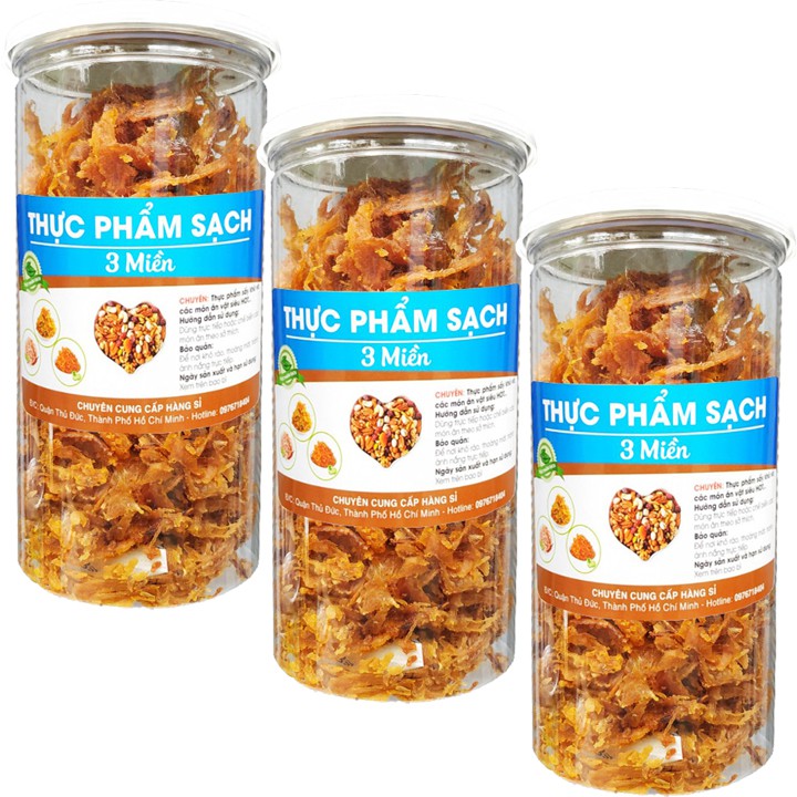 Mực xé tẩm gia vị siêu ngon - Hũ 200G hiệu TPS | BigBuy360 - bigbuy360.vn