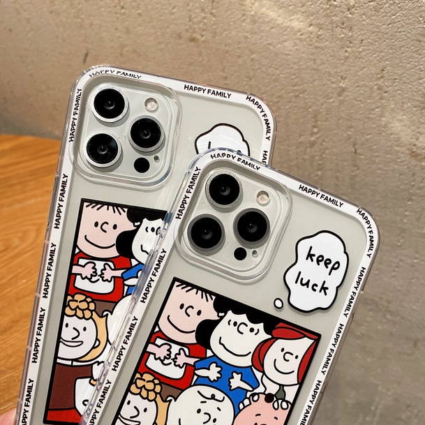 Ốp điện thoại TPU trong suốt chống sốc hình Snoopy HLE 09 cho Xiaomi Mi POCO M4 Pro 5G 11 11T 10T 9 8 SE A3 A2 Lite