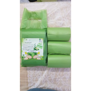 Cuộn 900 gram túi rác Vina Eco 2 kích cỡ sinh học thân thiện môi trường