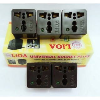 PHÍCH Ổ CẮM ĐIỆN ĐA NĂNG LIOA CHUYỂN 3 THÀNH 2 CHẤU (TRÒN/DẸP)