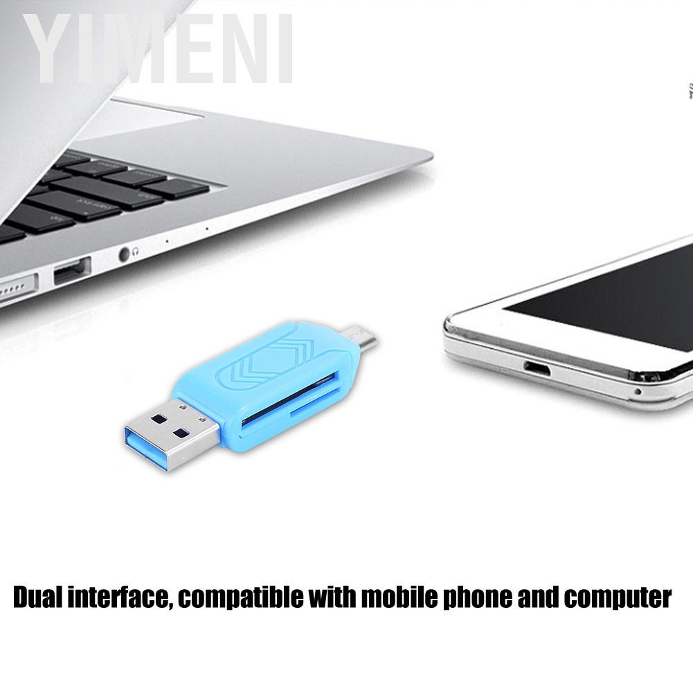 Set 5 Đầu Đọc Thẻ Nhớ Usb 2.0 Otg Cho Máy Tính | BigBuy360 - bigbuy360.vn