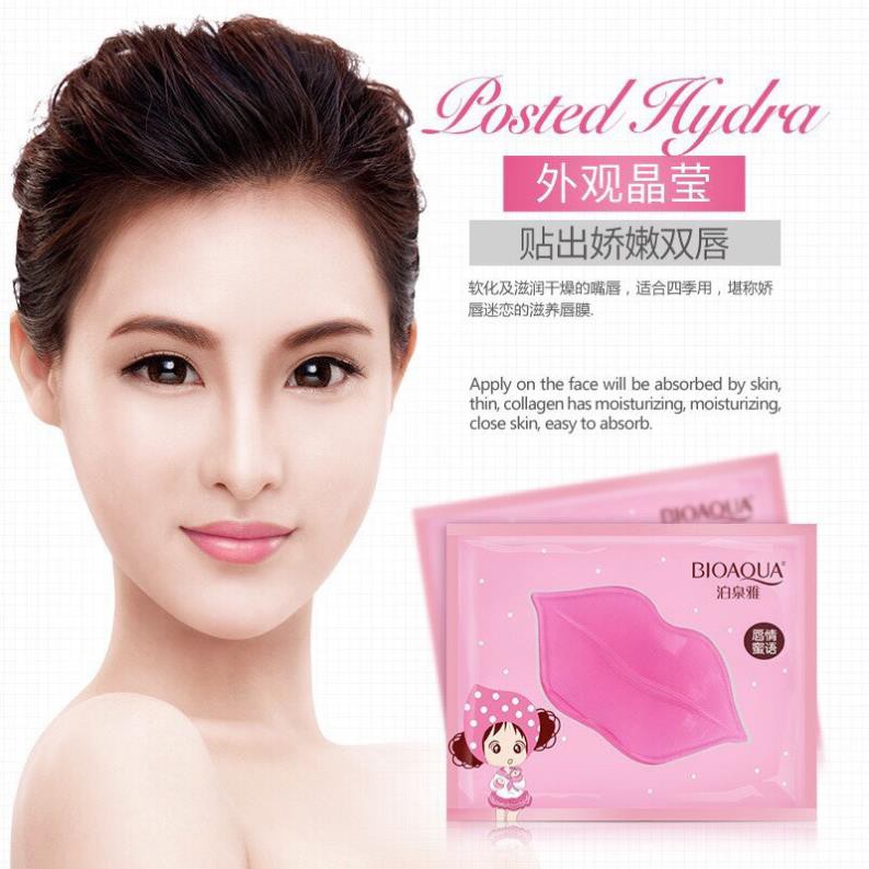 ( 3 Miếng) Mặt Nạ Dưỡng Môi Bio Aqua