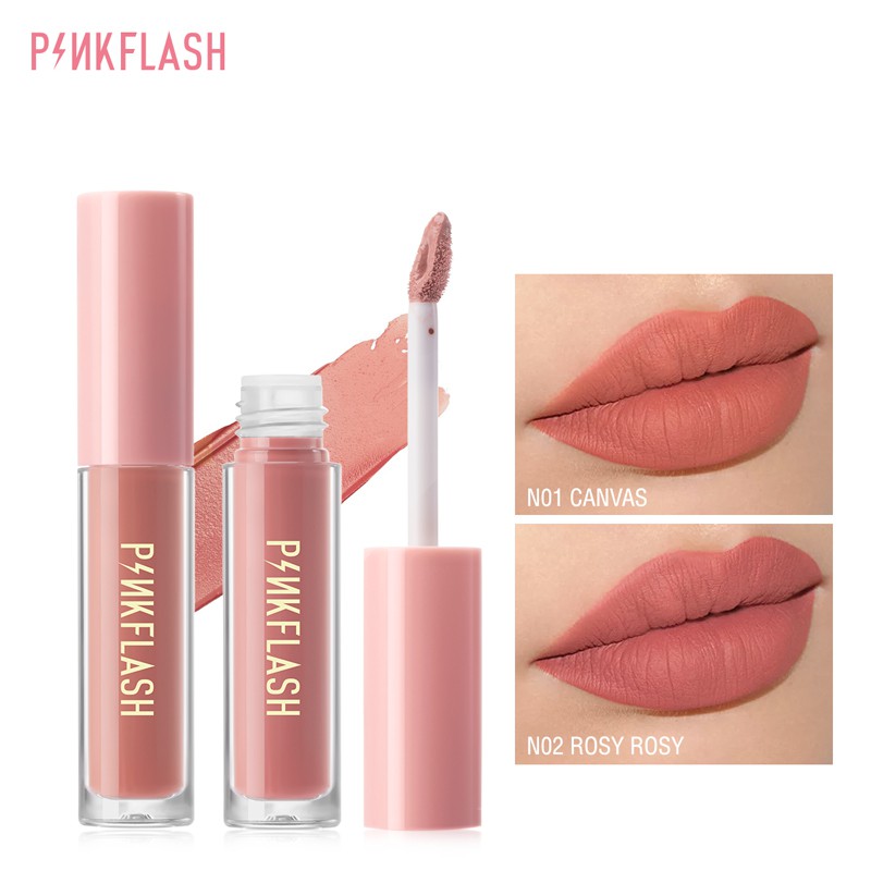 Son môi lì mềm mịn PINKFLASH OhMyKiss dưỡng ẩm lâu trôi