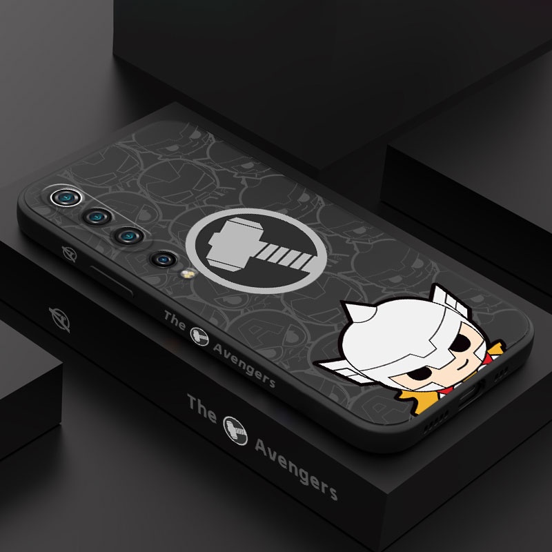 Ốp Điện Thoại Bằng Silicon Màu Trơn Cho Xiaomi Mi 10 Pro Lite 10S 9 8