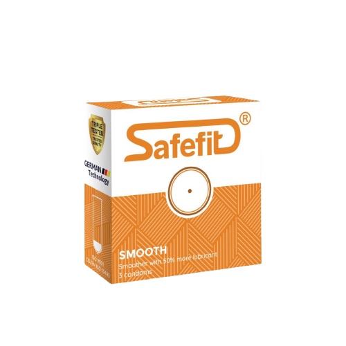 [ GIÁ SỈ ] - Bao cao su eo thắt chống tuột, tạo cảm giác chân thật Safefit Smooth - Hộp 3 cái hoặc 12 cái