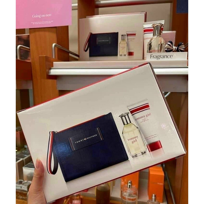Set nước hoa & body wash Tommy Girl