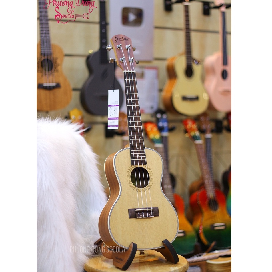 Đàn Ukulele Deviser Gỗ Thông - UK24-50 - Size Concert 24inch