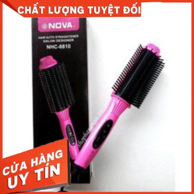 Lược Điện Tạo Kiểu Tóc Đa Năng Nova NHC - 8810, Uốn Cụp, Uốn Xoă, Dập Xù Phồng - Bảo Hành 3 Tháng - VietShop