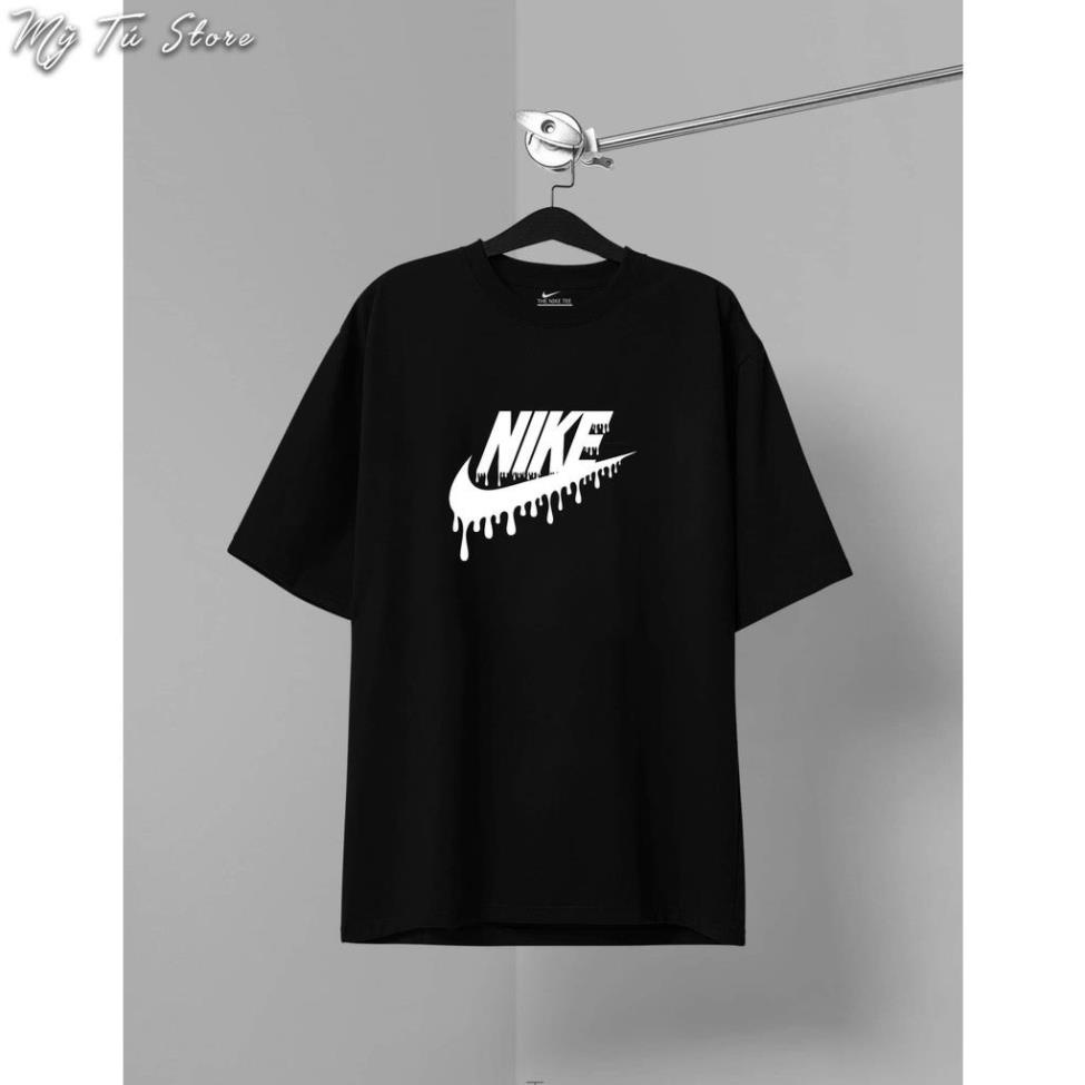 Áo thun Unisex Custom chữ tan chảy, Vải Cao Cấp Cotton 100%