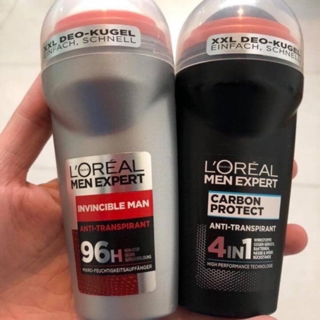 Lăn khử mùi L'oreal Men expert 48H- 96H và 4in1(Đức)