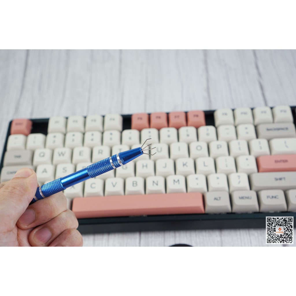 Bút gắp 4 chân kim loại CNC chất lượng cao - Dụng cụ gắp stem switch, keycap - hỗ trợ lube/mod cho switch bàn phím cơ