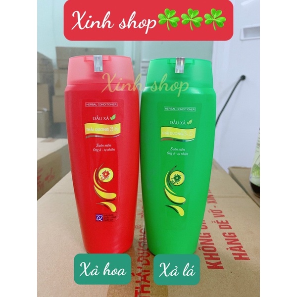 Dầu xả thái dương 3 hương lá và hương hoa 200ml ( tùy chọn) hàng chính hãng Sao thái dương date mới