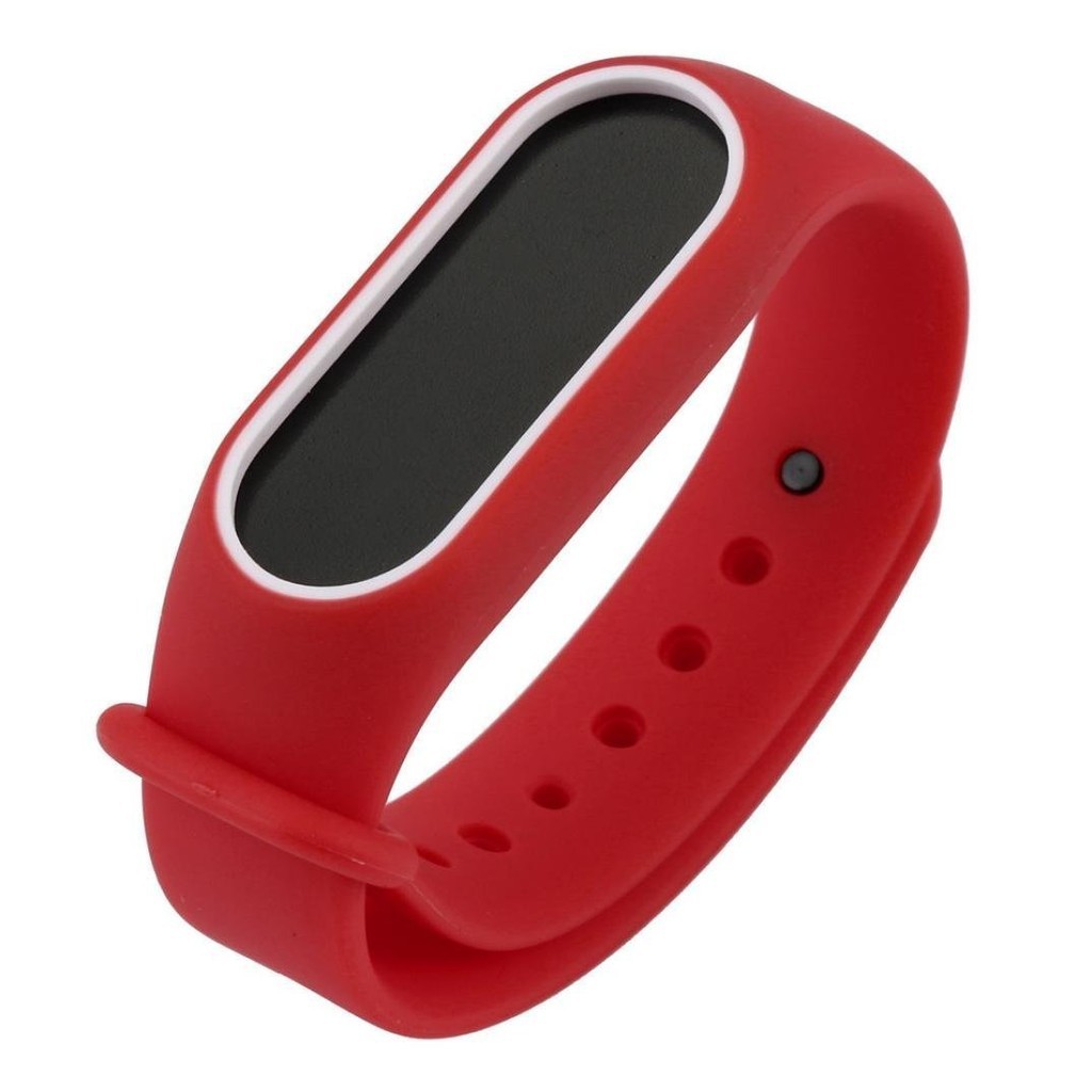 Dây đeo silicon cho đồng hồ thông minh Xiaomi Mi Band 2 Miband 2