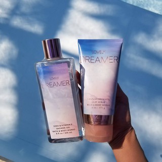 Sữa tắm dưỡng thể và tẩy da chết Lovely Dreamer Bath and Body Works