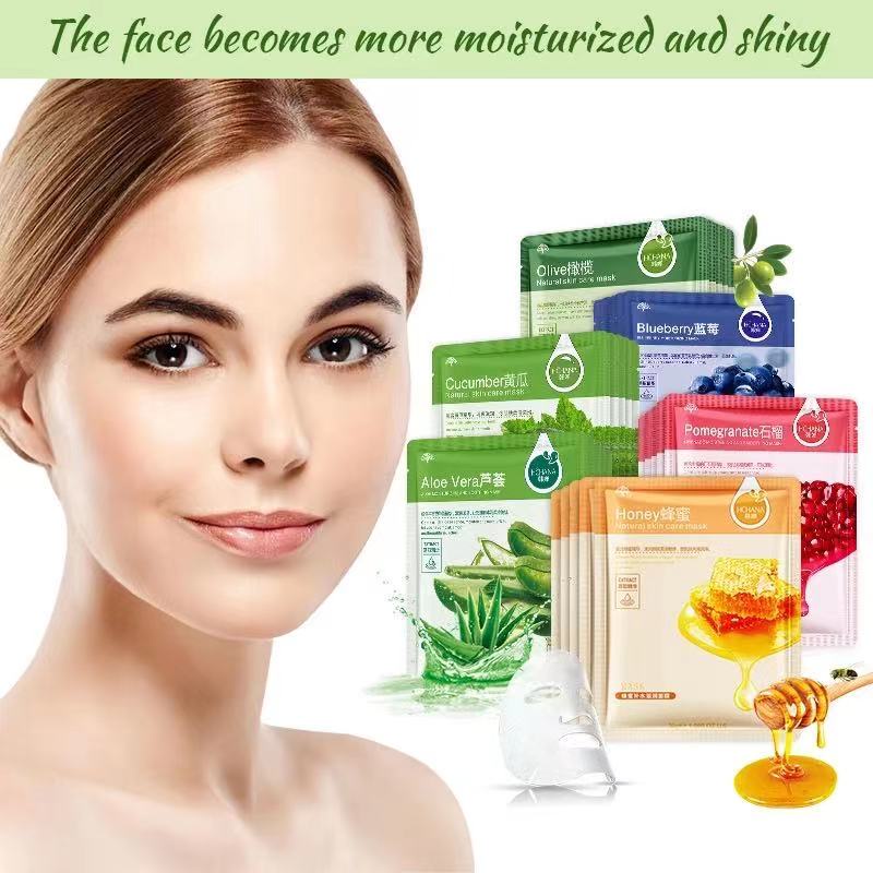 [Hàng mới về] Mặt nạ dưỡng ẩm kiểm soát dầu chiết xuất thưc vật tự nhiên chăm sóc da hiệu quả
