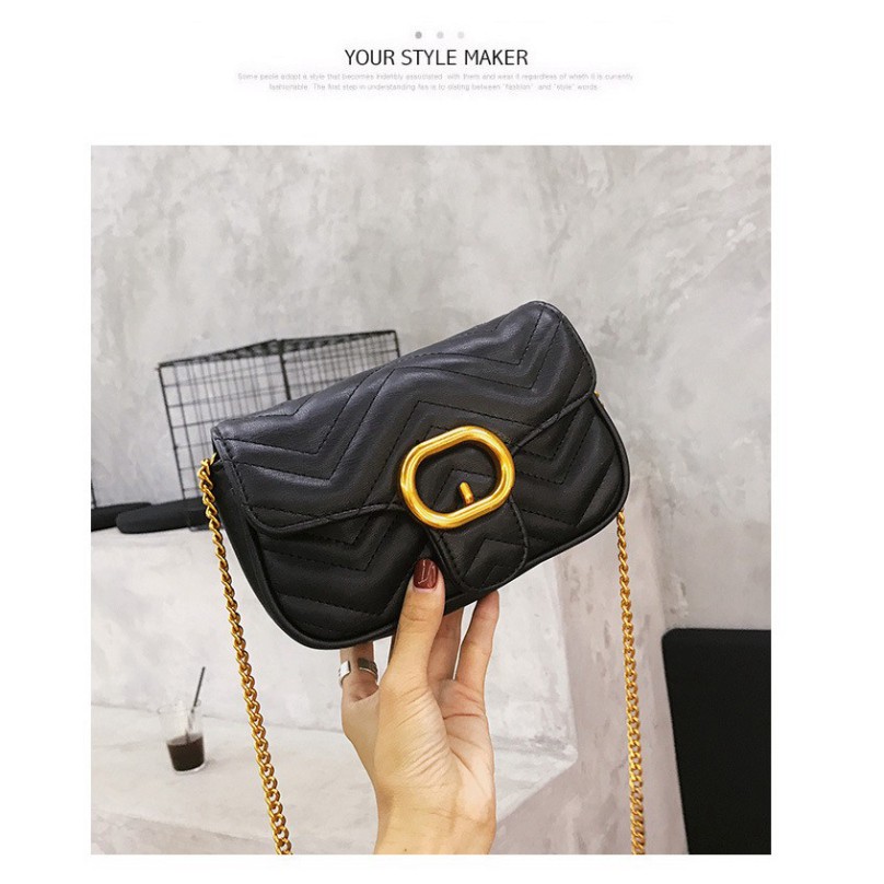 Túi xách nữ, túi đeo chéo khóa mạ vàng sang chảnh siêu xinh TX22 - Chjp Xjnh | BigBuy360 - bigbuy360.vn