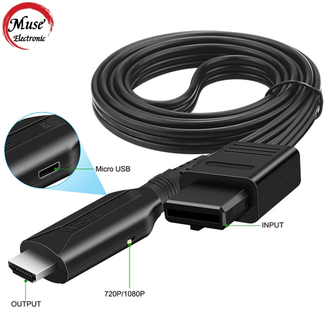Cáp Chuyển Đổi 720p/1080p N64 Sang Hdmi Chuyên Dụng Cho Nintendo