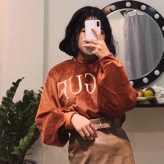 Áo nỷ hoạ tiết