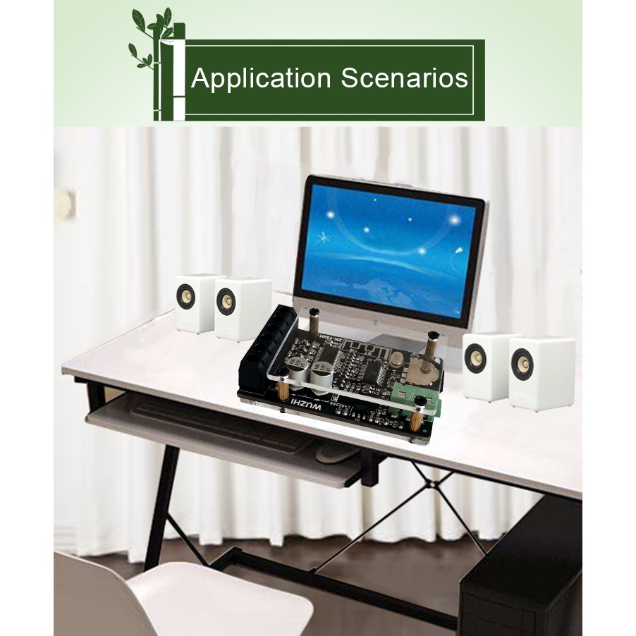 Bảng Mạch Khuếch Đại Âm Thanh 2x15w Bluetooth 5.0