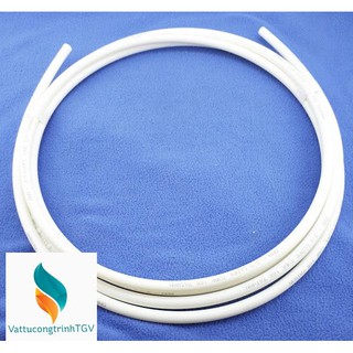 Cuộn 5M ống nước nhựa PE trắng dùng cho máy lọc nước RO