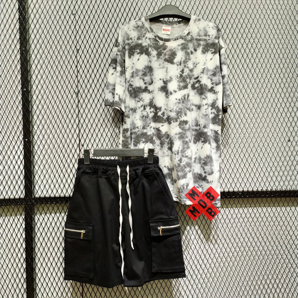 Quần short kaki unisex box zip | BigBuy360 - bigbuy360.vn