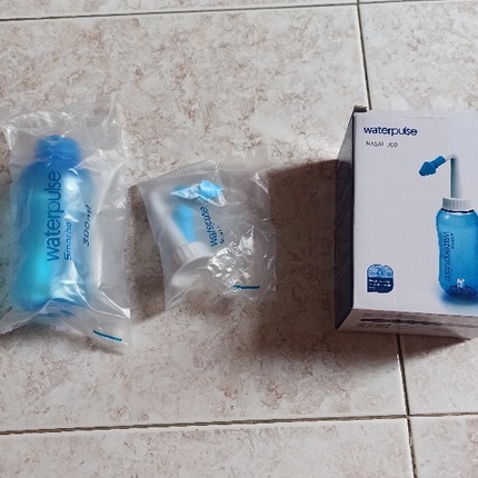 Bình rửa mũi Waterpulse Nasal plus 300ml chuyên dụng cho bé sơ sinh trẻ em và người lớn, chai xịt rửa mũi xoang vệ sinh