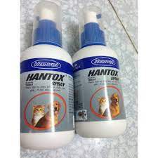 Thuốc xịt trị ve rận chó mèo Hantox Spray - 100ml