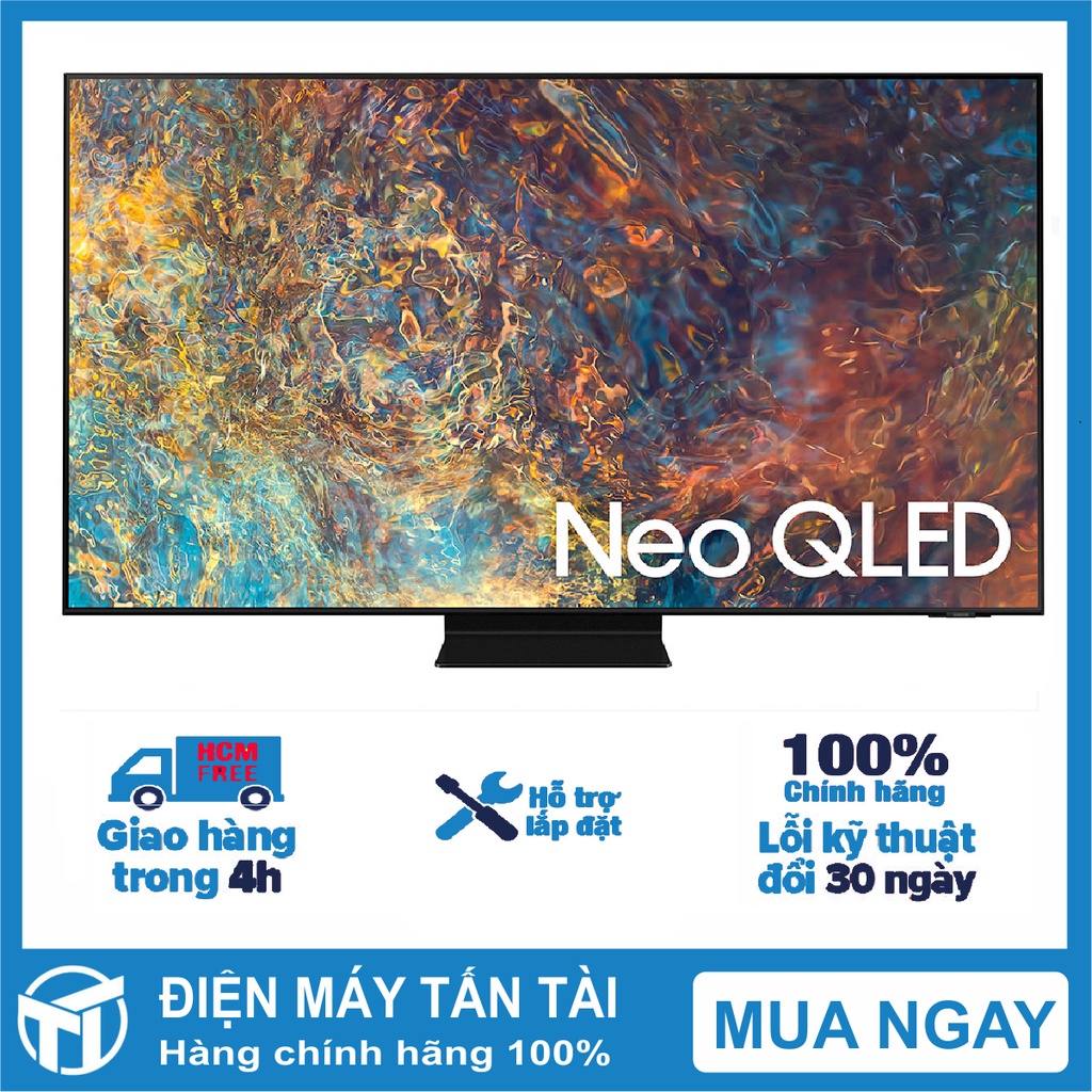 Smart Tivi Neo QLED 4K 50 inch Samsung QA50QN90A Mới 2021, TizenOS 6.0 , giao hàng miễn phí trong TP HCM