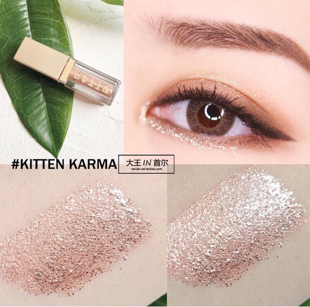 ✨[HÀNG MỸ] Nhũ mắt kim tuyến Stila Glitter & Glow Liquid Eye Shadow minisize | BigBuy360 - bigbuy360.vn