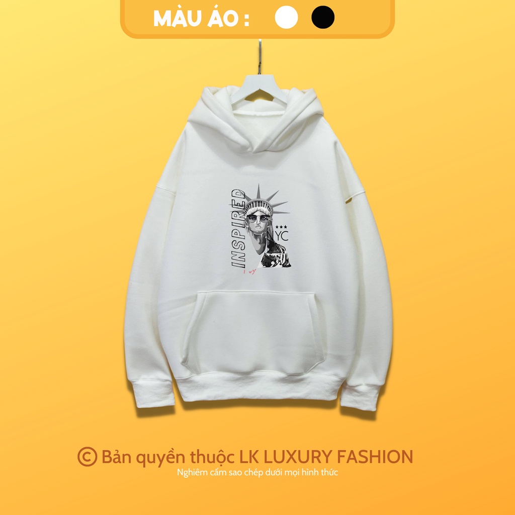 Áo khoác nỉ Hoodie - Áo Hoodie nam nữ form rộng unisex CAO CẤP phong cách Hàn Quốc in hình NY thời trang năng độngLk8832 | BigBuy360 - bigbuy360.vn