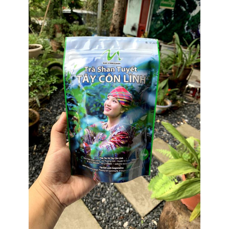 trà shan tuyết cổ thụ tây côn lĩnh ( 100gr/1 gói)