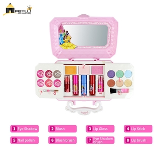 (Hàng Mới Về) Bộ Đồ Chơi Trang Điểm Mini An Toàn Không Độc Hại Cho Bé Gái