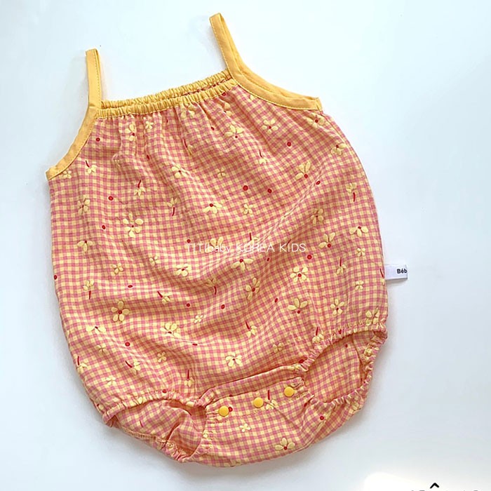 Áo liền quần phong cách xinh xắn cho bé sơ sinh