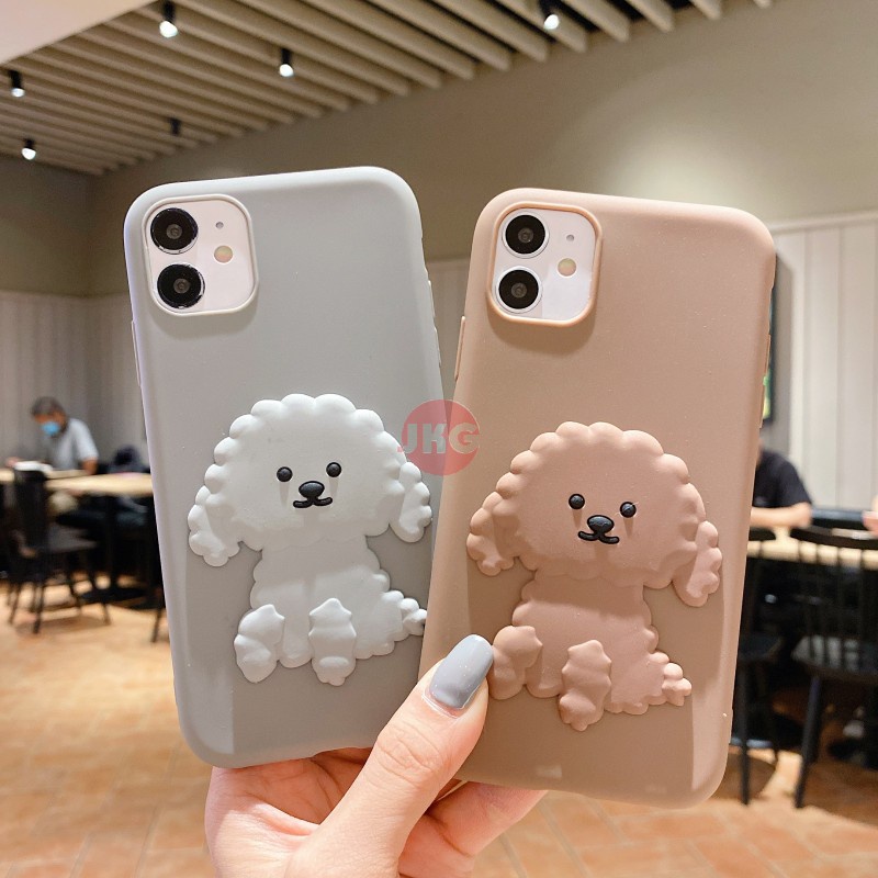 Ốp điện thoại dẻo họa tiết gấu Teddy dễ thương cho IPHONE 12 11 PRO MAX XS X XR 6 7 8 PLUS 5 SE 5S